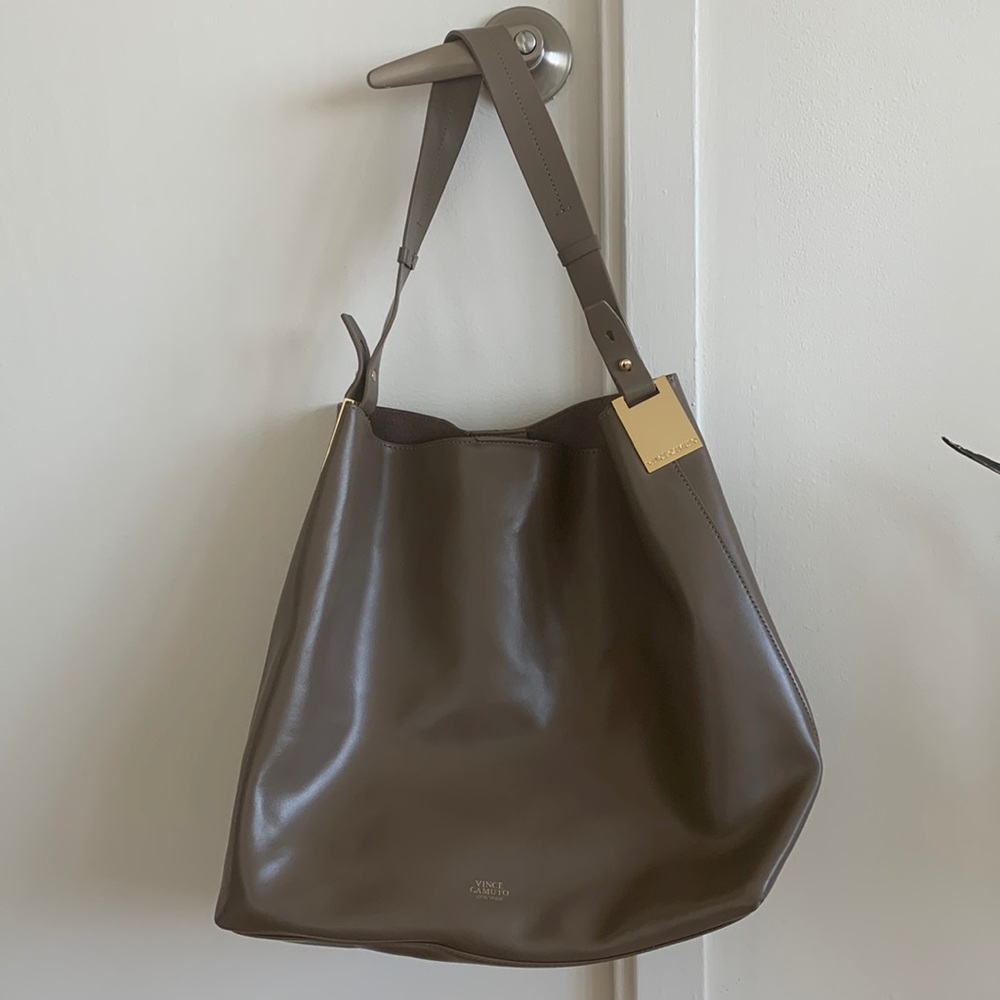 Vince Camuto Tan Shoulder Bag